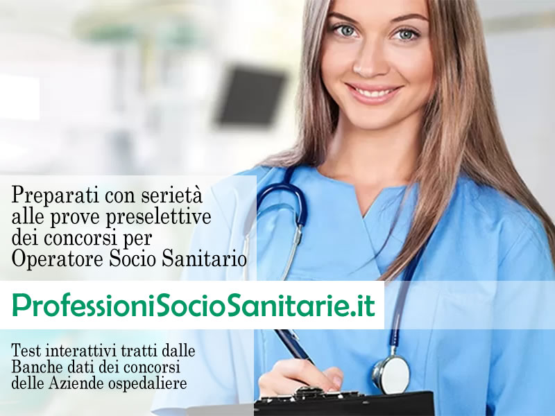 Quiz Concorso Operatore Socio Sanitario